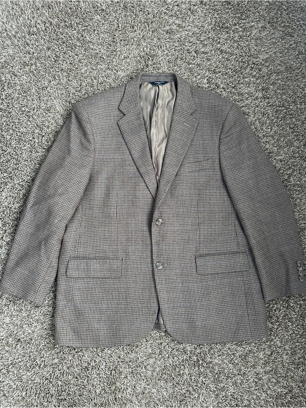 Men's Joseph & Weiss 100% Lambswool Blazer Size 42 Short